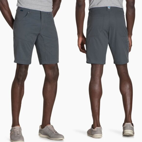 KUHL Silencr Cargo Shorts Mens 32 Gray Hiking Outdoor Climbing Camping - Picture 1 of 8